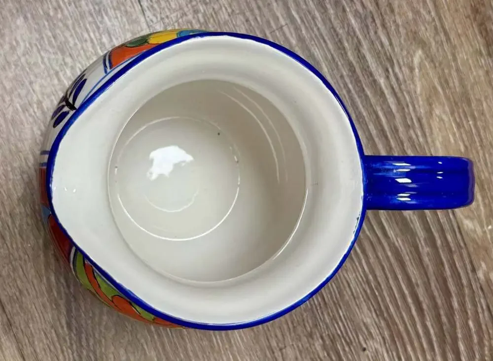Maxcera Madrid Hand Painted Ceramic Pitcher